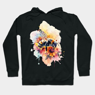 In Praise Of Bees And Flowers Hoodie